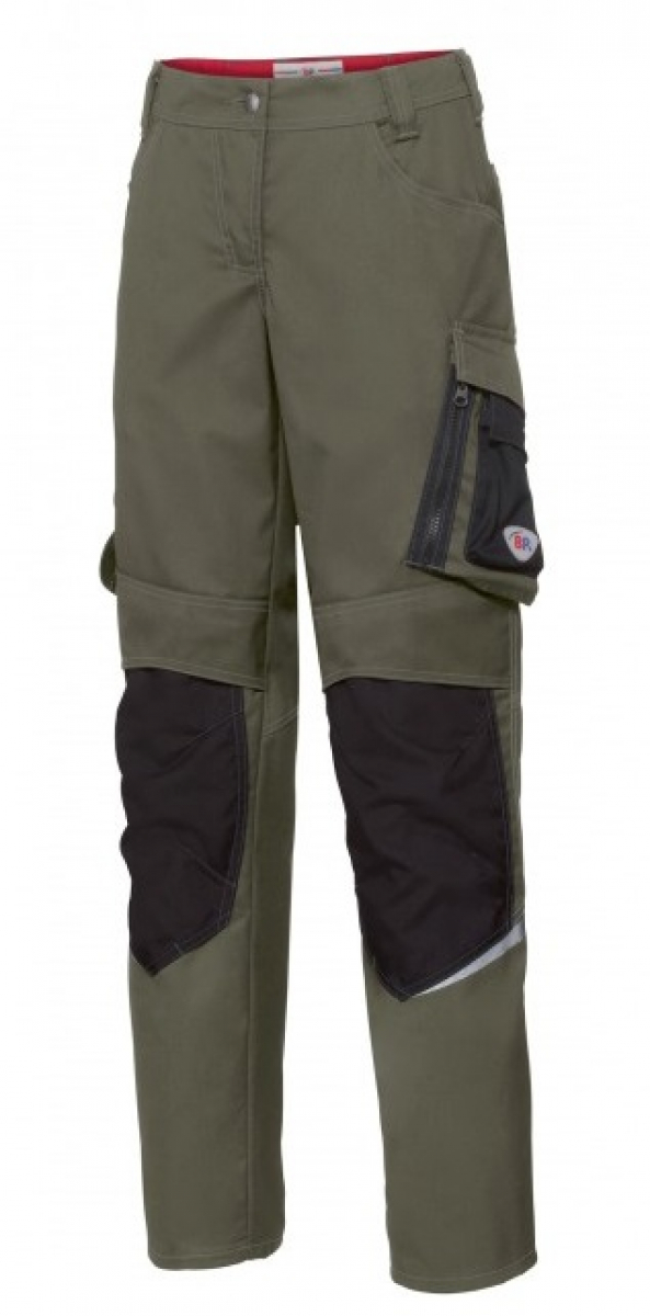 BP-Workwear, Bundhose, Damen-Bundhose, lus, oliv/schwarz