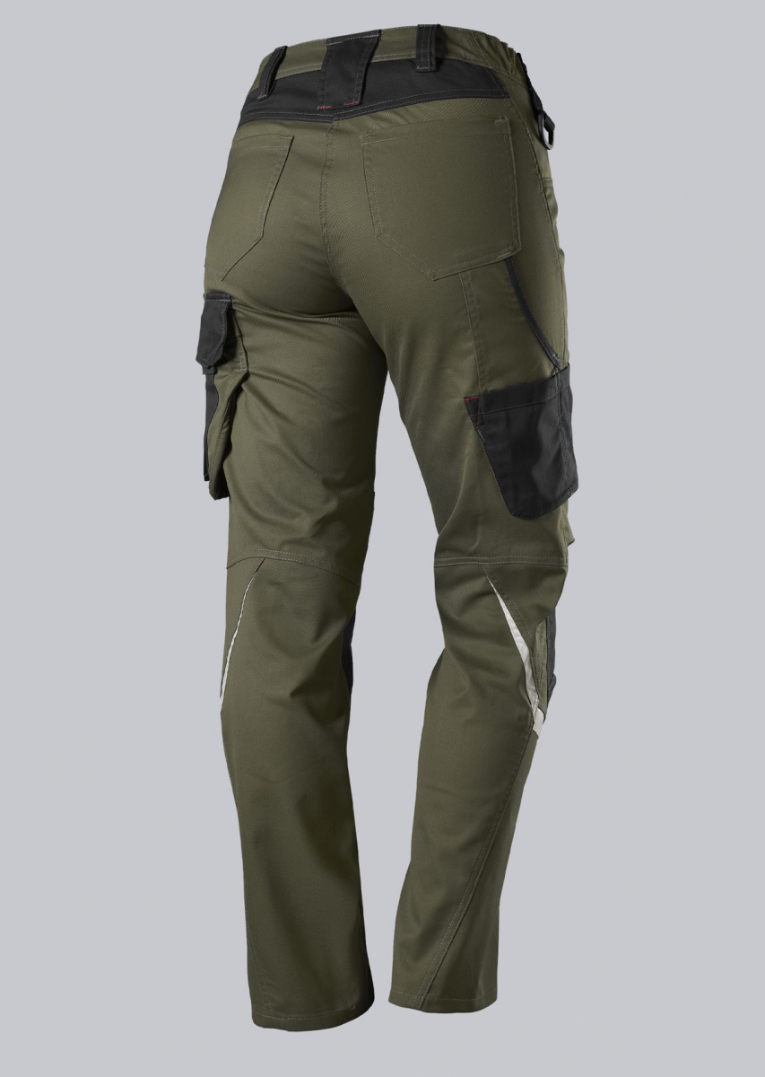 BP-Workwear, Bundhose, Damen-Bundhose, lus, oliv/schwarz