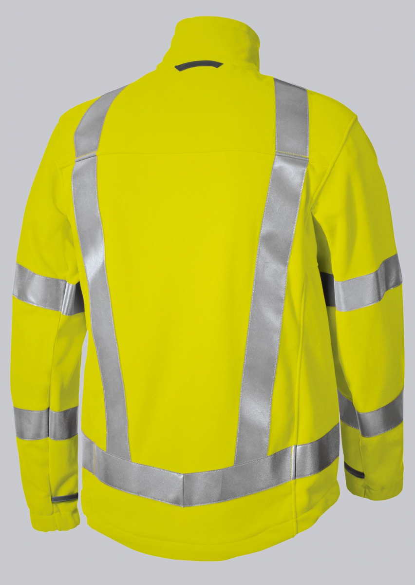 BP-Warnschutz, Fleece-Warn-Jacke warngelb