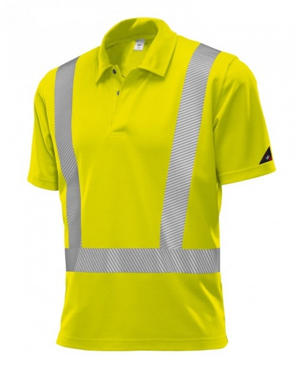 BP-Warnschutz, Warn-Polo-Shirt Hi-Vis Protect warngelb