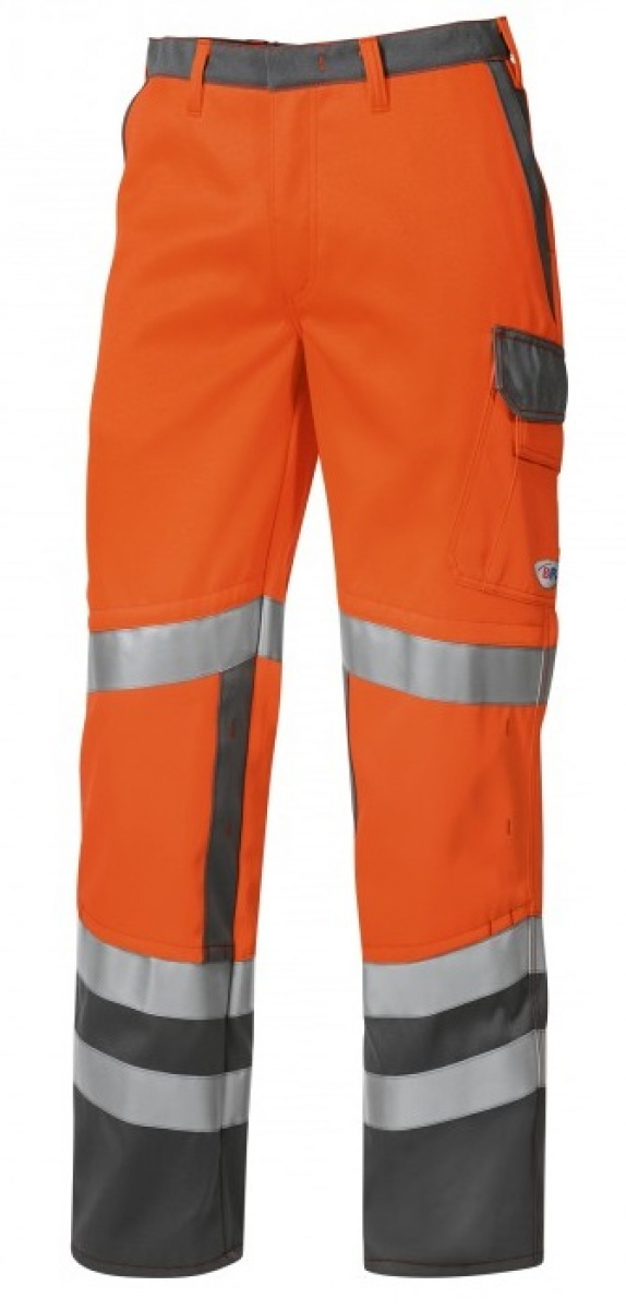 BP-Warnschutz, Bundhose, Hi-Vis Protect, warnorange/dunkelgrau