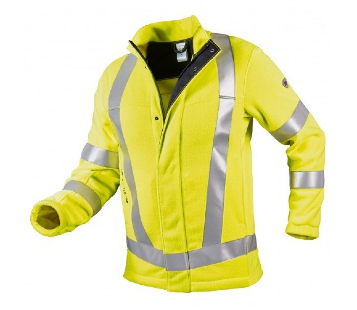 BP-Workwear, Fleecejacke, ca. 360g/m, warngelb