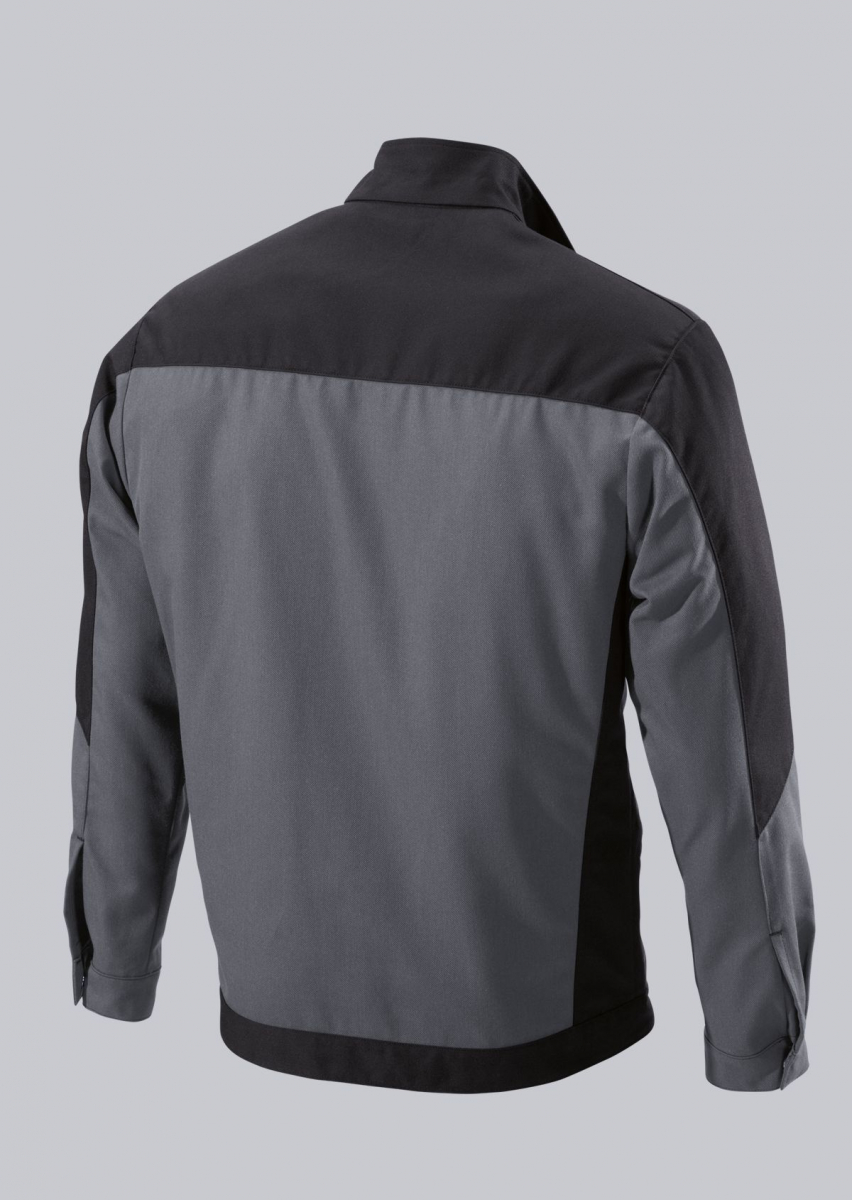 BP-Schweißer-Schutz, Schweißerjacke, Arbeits-Berufs-Bund-Jacke, Multi Protect dunkelgrau/schwarz