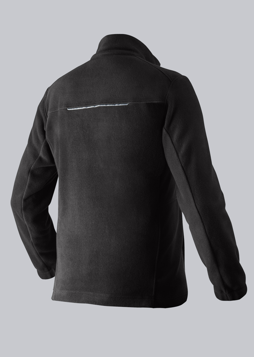 BP-MULTINORM-FLEECEJACKE, APC1, Stehkragen, Farbe: schwarz
