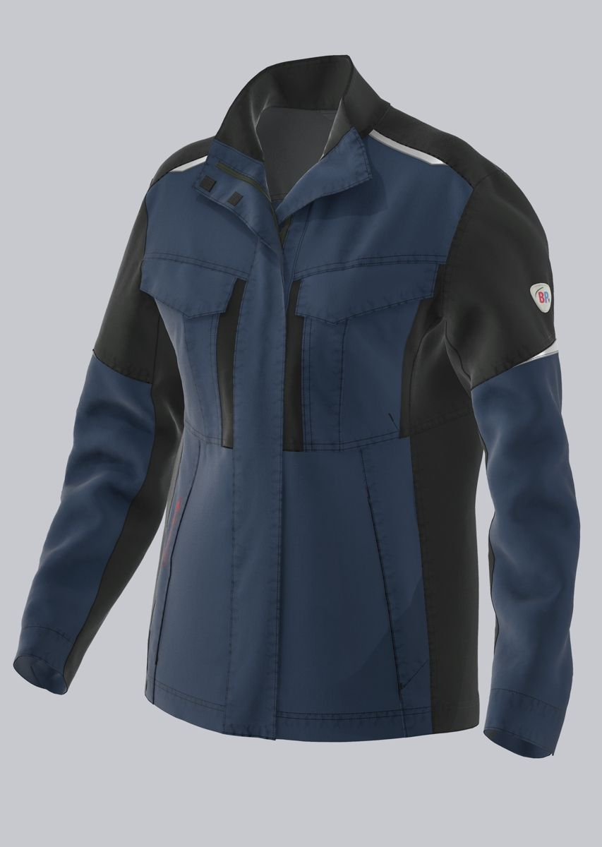 BP-DAMEN-MULTINORM-JACKE, APC1, leicht, Farbe: nachtblau/ schwarz