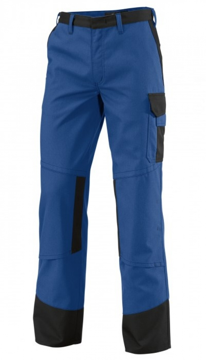 BP-Schweisser-Schutz, Schweißerhose, Arbeits-Beruf--Bund-Hose, Multi Rotected, königsblau/schwarz