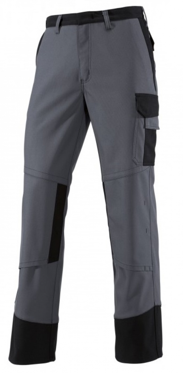 BP-Schweisser-Schutz, Schweißerhose, Arbeits-Berufs-Bund-Hose, Multi Rotected, dunkelgrau/schwarz