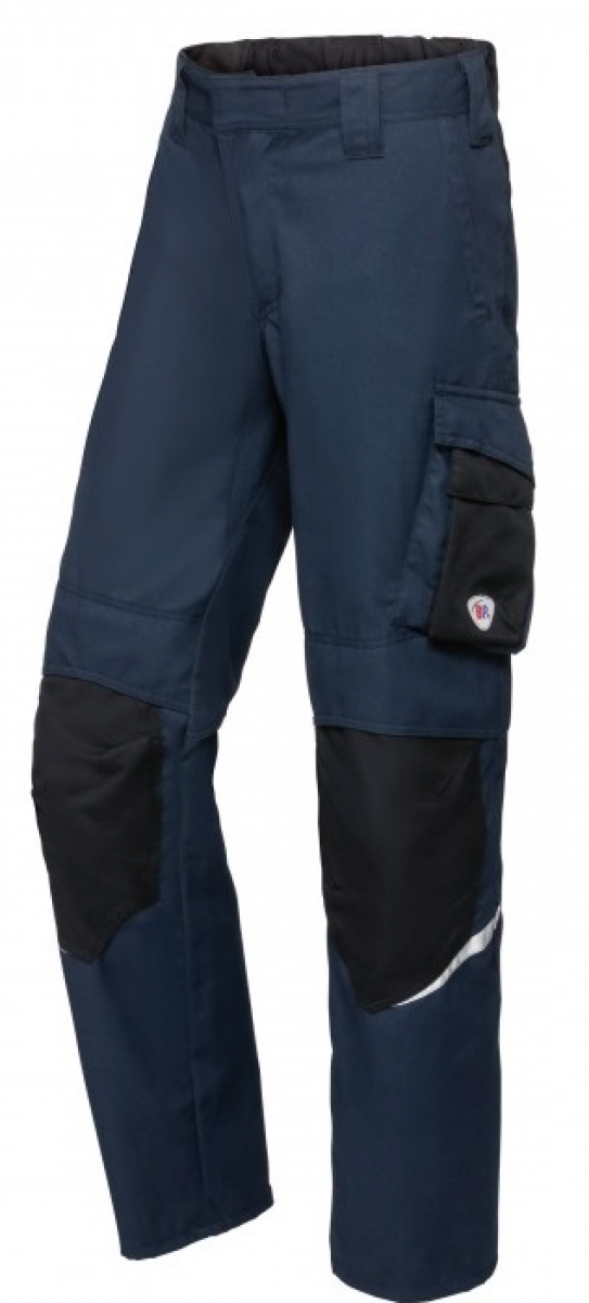 BP-Schweißer-Schutz, Schweißer-Arbeitshose, Multi Protect Plus, nachtblau/schwarz