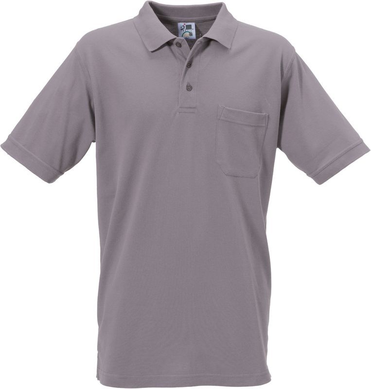 ROFA-Worker-Shirts, SJ-Polo-Shirt, ca. 190 g/m, grau