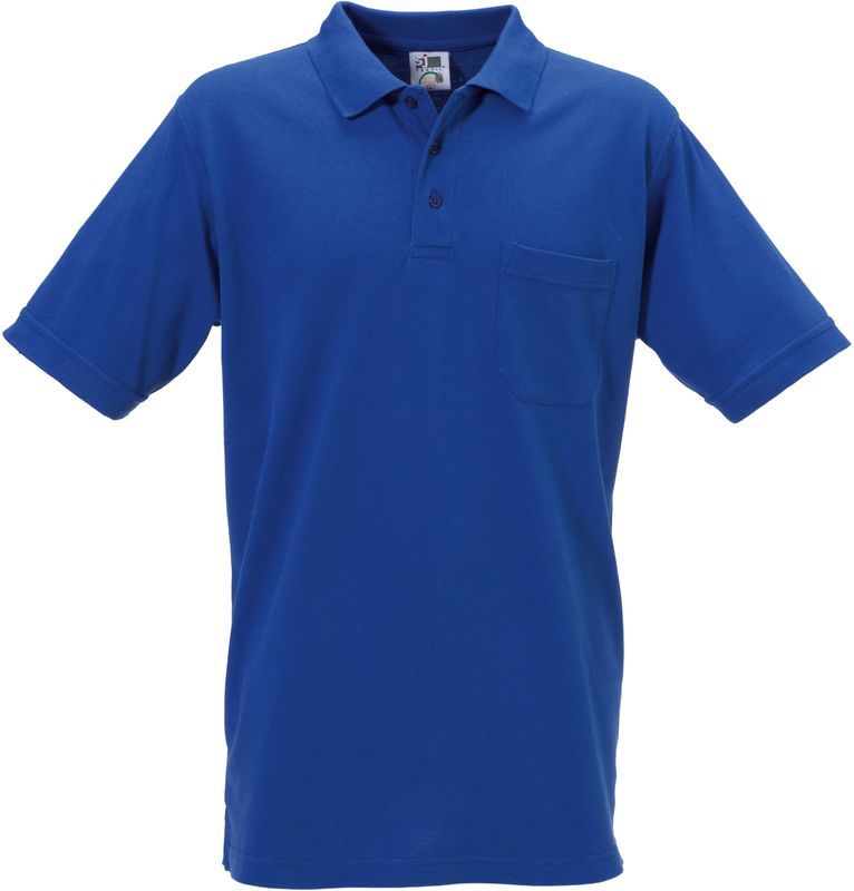 ROFA-Worker-Shirts, SJ-Polo-Shirt, ca. 190 g/m, kornblau