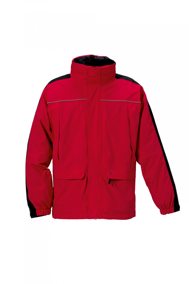 ROFA-Workwear, SJ-Funktionswetter- und Winterjacke,ca. 270 g/m, rot-schwarz