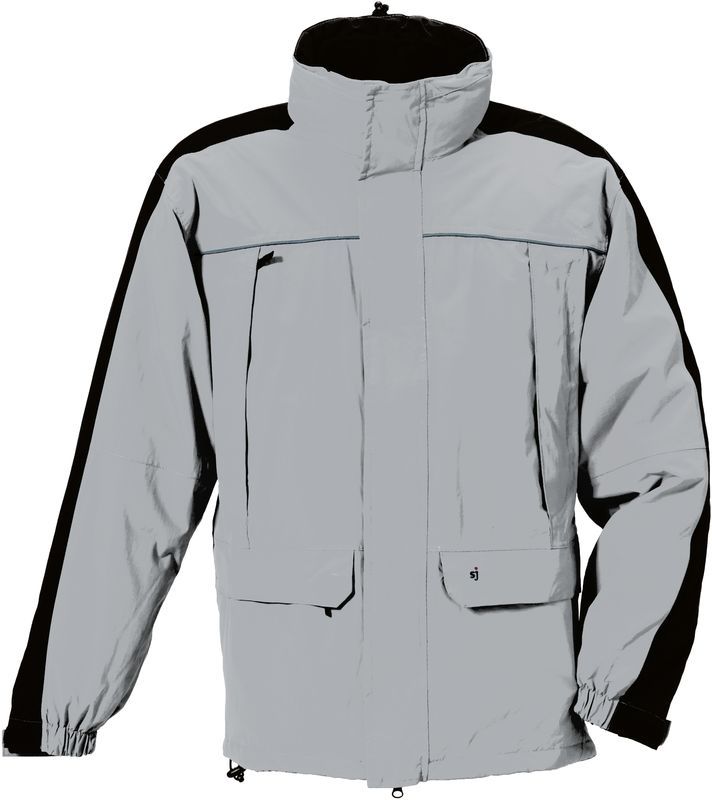 ROFA-Workwear, SJ-Funktionswetter- und Winterjacke, ca. 270 g/m, grau-schwarz