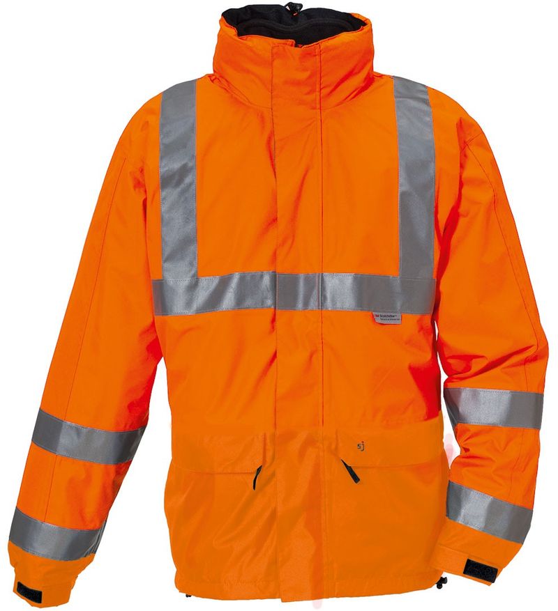 ROFA-SJ-Warnschutz, Warn- und Wetter-Schutz-Jacke, ca. 270 g/m, ca. 270 g/m, leuchtorange
