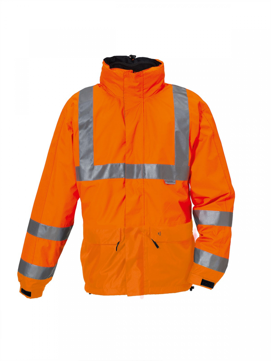 ROFA-SJ-Warnschutz, Warn- und Wetter-Schutz-Jacke, ca. 270 g/m, ca. 270 g/m, leuchtorange