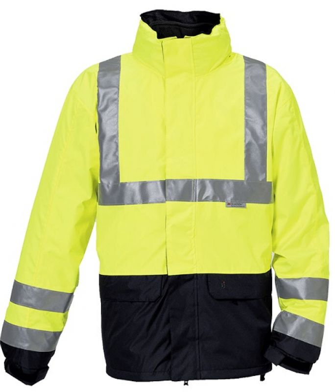 ROFA-SJ-Warnschutz, Warn- und Wetter-Schutz-Jacke, ca. 270 g/m, ca. 270 g/m, leuchtgelb