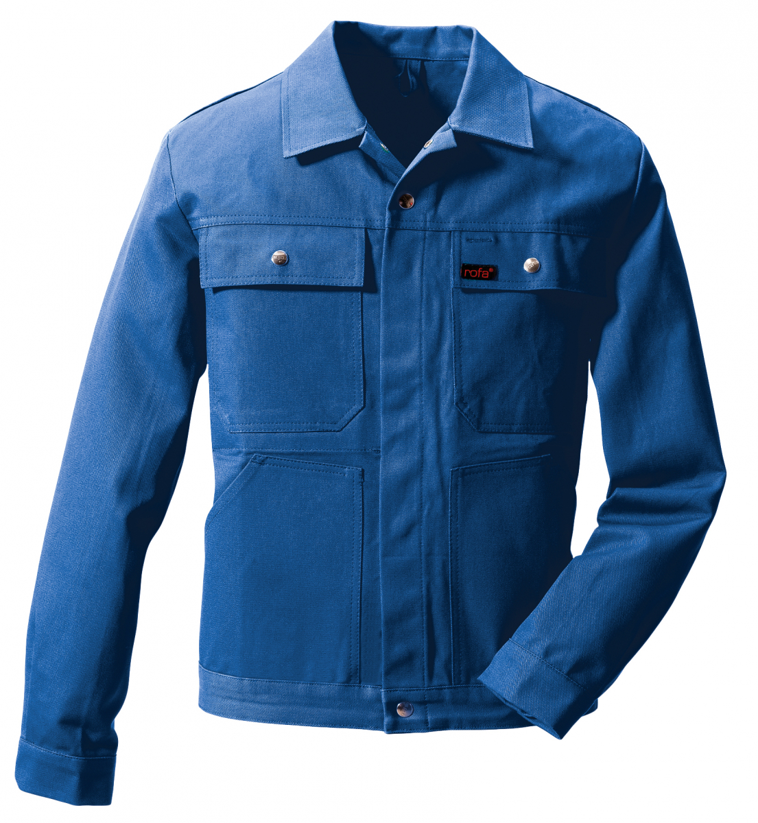 ROFA-Workwear, Arbeits-Berufs-Bund-Jacke, Blouson, ca. 360 g/m², kornblau