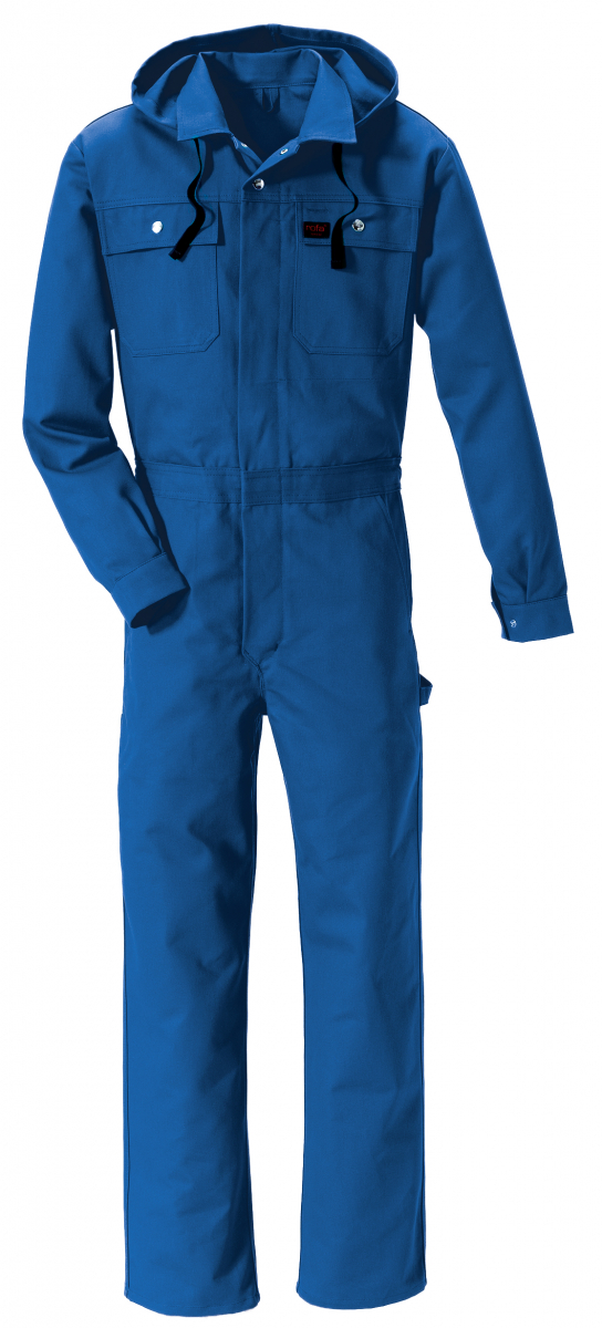 ROFA-Workwear, Arbeits-Berufs-Overall, Rallye-Kombi, ca. 360 g/m, kornblau