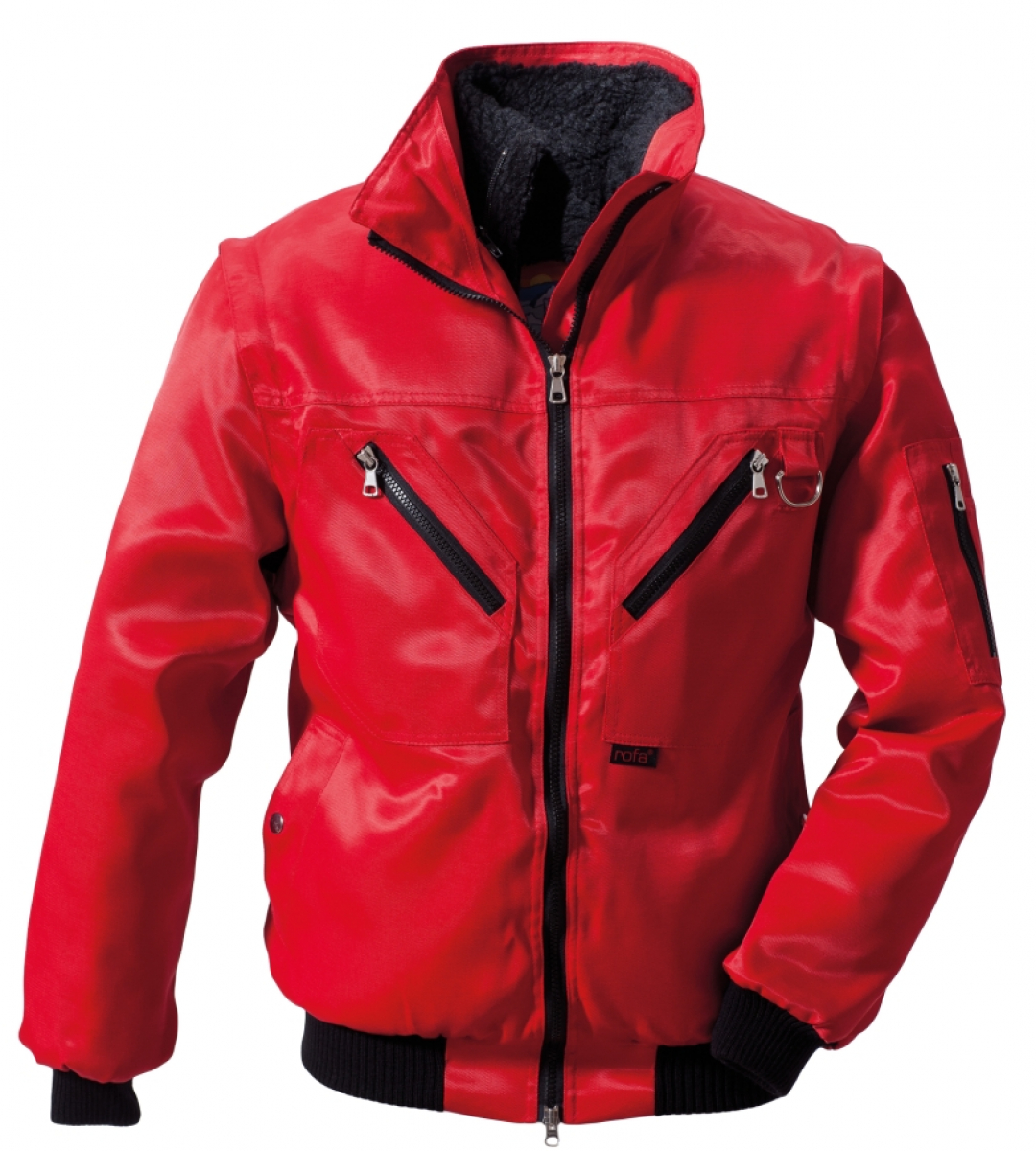 ROFA-Workwear, Allroundjacke, Polar-Basic, ca. 245 g/m, rot