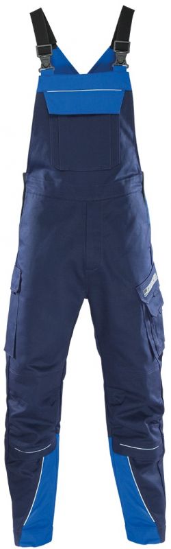 ROFA-Workwear, Latzhose, Pro-Line, ca. 350 g/m, marine-kornblau