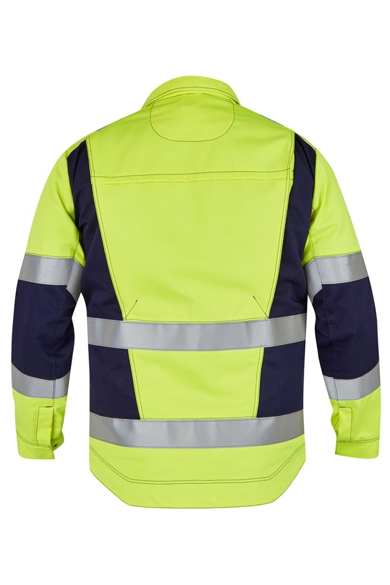 Jacke 2652426 APC 1 - APC 2, VIS-LINE II PROBAN®, leuchtgelb-marine