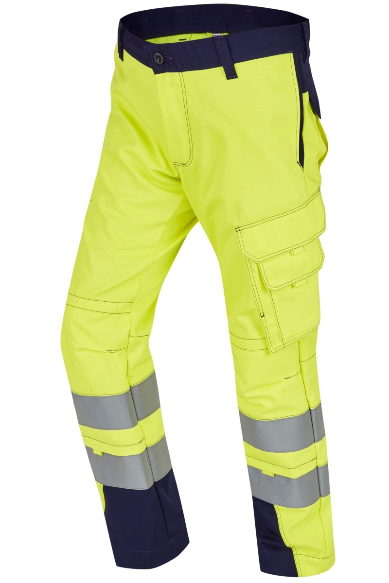 Bundhose 2652427 APC 1 - APC 2, VIS-LINE II PROBAN®, leuchtgelb-marine