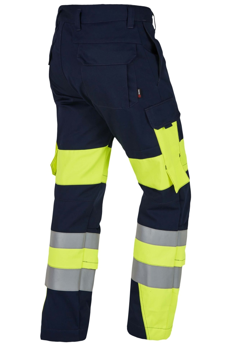 Bundhose 2652430 APC 1 - APC 2, VIS-LINE I PROBAN®, marine-leuchtgelb