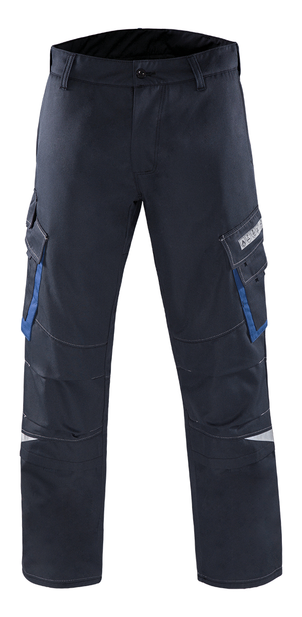 ROFA-Workwear, Bundhose, Sparc, einlagig, ca. 240 g/m, granitgrau-royalblau