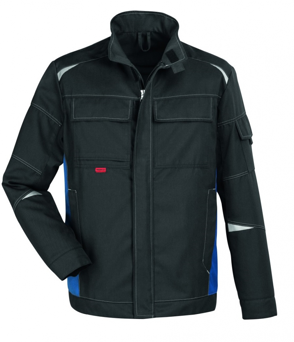 ROFA-Workwear, Jacke, Sparc, zweilagig, granitgrau/royalblau