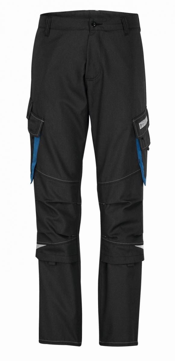 ROFA-Workwear, Bundhose, Sparc, zweilagig, granitgrau/royalblau