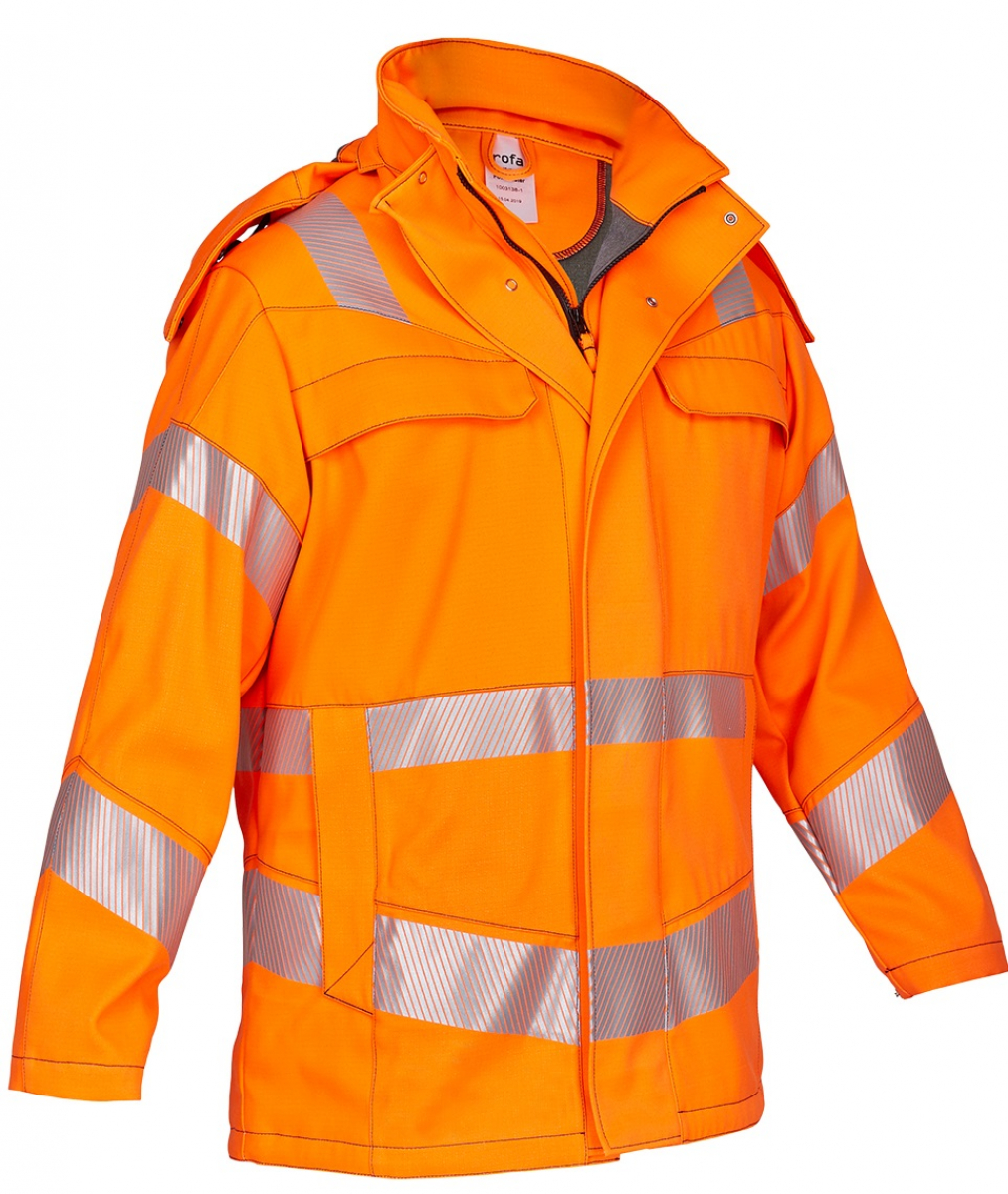 ROFA-Warnschutz, Parka, Multi 9+, leuchtorange