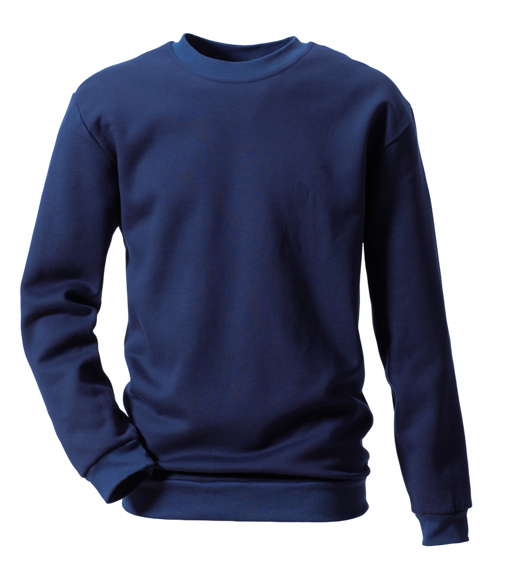 ROFA-Schweier-Schutz, Schweiershirt, Sweat-Shirt, Flamm- und Hitzeschutz, ca. 340 g/m, marine