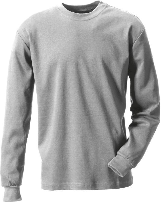 ROFA-Schweier-Schutz, Schweiershirt, Sweat-Shirt, Flamm- und Hitzeschutz, ca. 210 g/m, grau