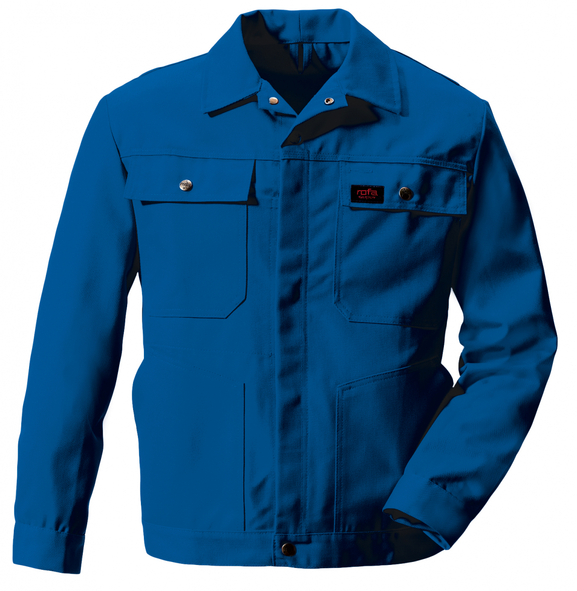 ROFA-Workwear, Arbeits-Berufs-Bund-Jacke, Blousonjacke, Super, ca. 360 g/m, dunkel-kornblau