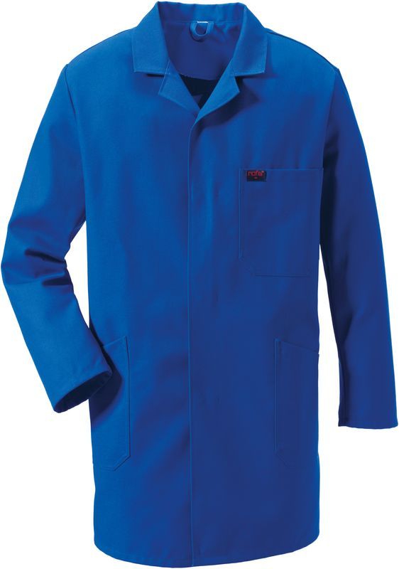 ROFA-Workwear, Arbeits-Berufs-Mantel, Kittel, Super, ca. 220 g/m, kornblau