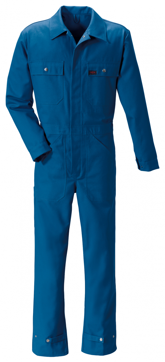 ROFA-Workwear, Arbeits-Berufs-Overall, Rallye-Kombi, OK-Standard, ca. 330 g/m, kornblau