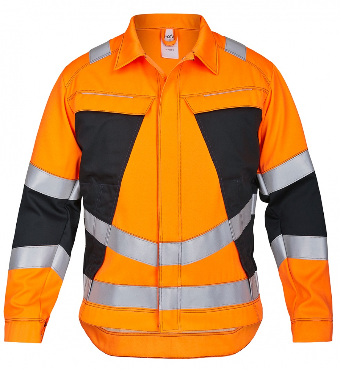 ROFA-Warnschutz, Jacke, Vis-Line Mac, leuchtorange/anthrazit