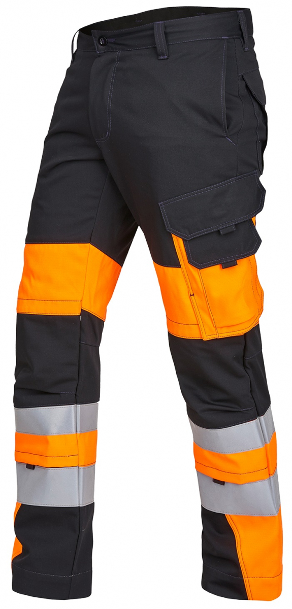 ROFA-Warnschutz, Bundhose, Vis-Line Mac, anthrazit/leuchtorange