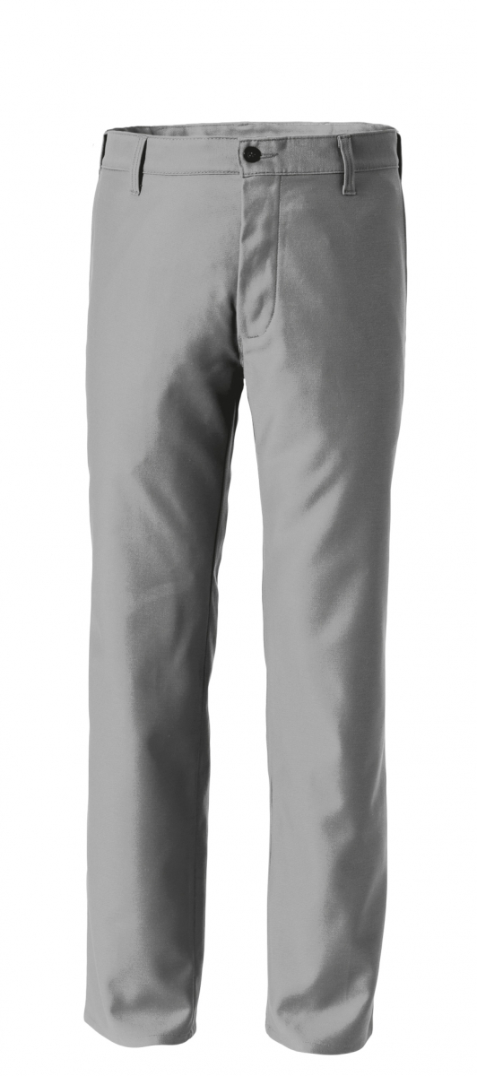 ROFA-Schweißer-Schutz, Schweißerhose, Arbeits-Berufs-Bundhose, Proban Multinormen Colormix, ca. 330 g/m², hellgrau