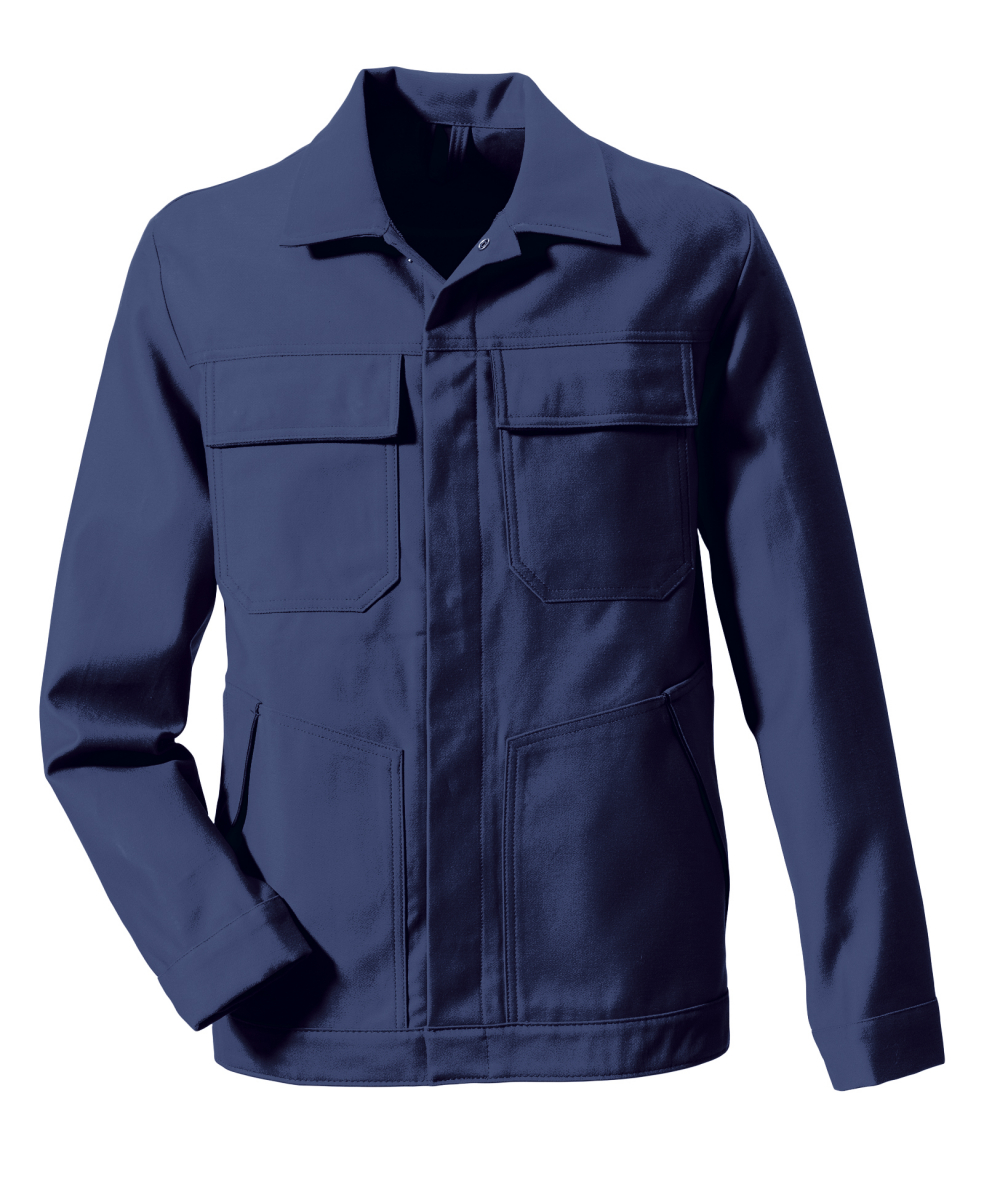 ROFA-Schweißer-Schutz, Schweißerjacke, Arbeits-Berufs-Jacke, Proban Multinormen, ca. 330 g/m², marine