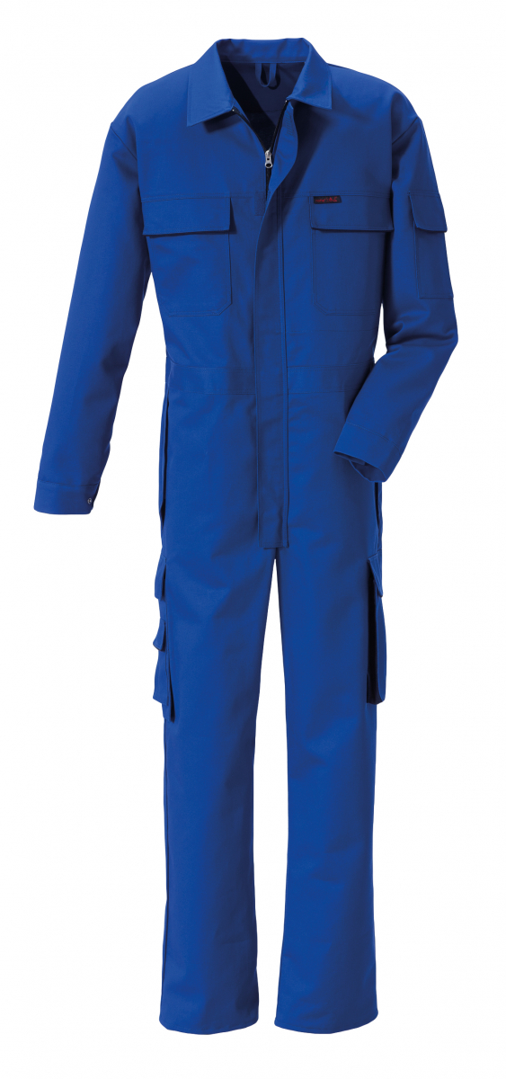 ROFA-Schweißer-Schutz, Schweißeroverall, Kombination-Trend, Proban Multinormen, ca. 330 g/m², kornblau