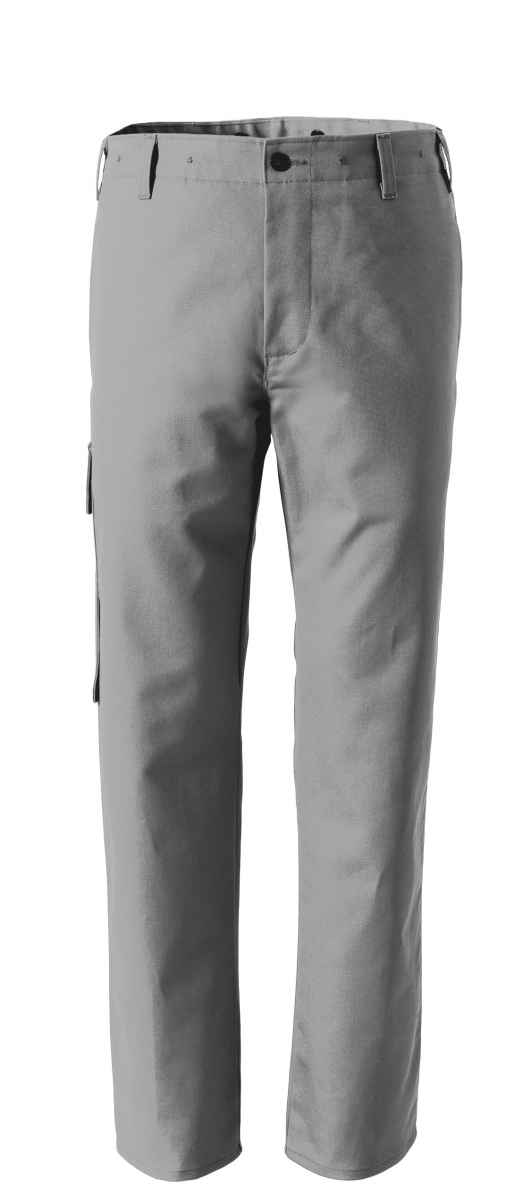 ROFA-Schweißer-Schutz, Schweißerhose, Arbeits-Berufs-Bundhose, Proban, ca. 330 g/m², grau