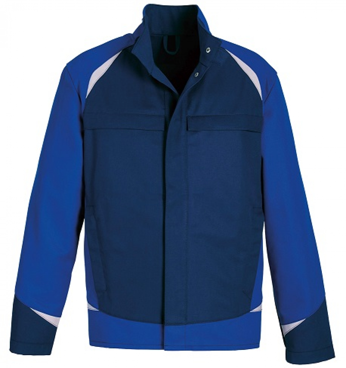 ROFA-Schweißer-Schutz, Schweißerjacke, Arbeits-Berufs-Jacke, Splash, Proban, ca. 525 g/m², marine-kornblau