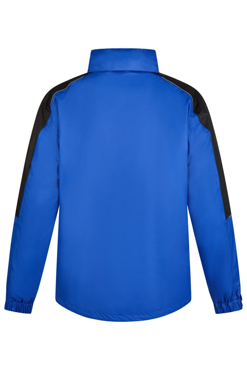 Parka J410191, WINTER- UND WETTERSCHUTZ, kornblau-schwarz