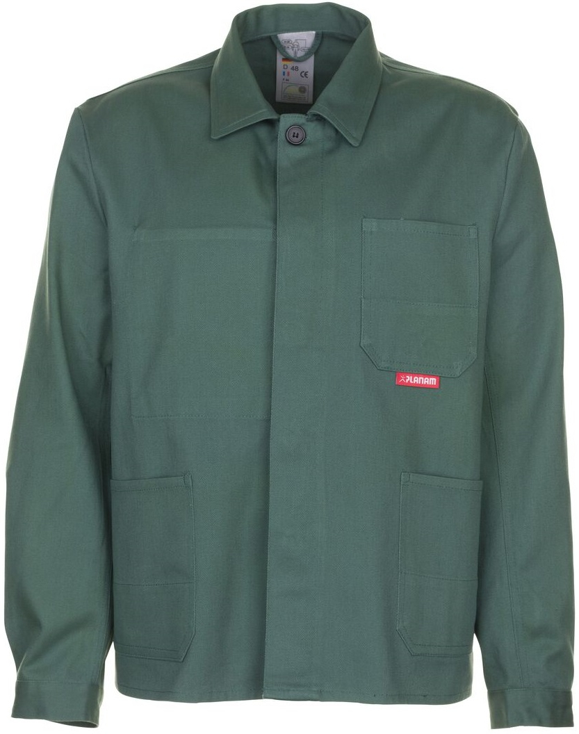 PLANAM-Workwear, Arbeits-Berufs-Bund-Jacke, BW 290 DIN 61501 mittelgrün