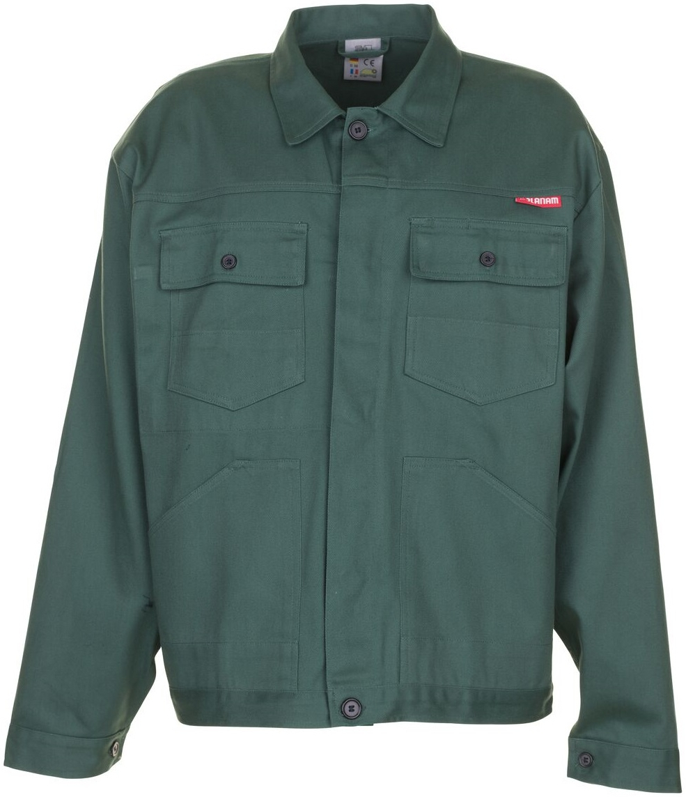 PLANAM-Workwear, Arbeits-Berufs-Bund-Jacke, BW 290 mittelgrün