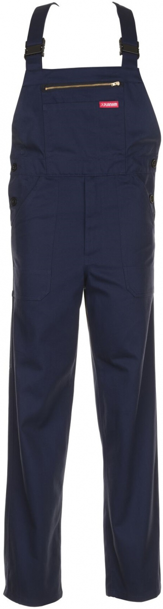 PLANAM-Workwear, Arbeits-Berufs-Latz-Hose, DIN 61512 BW 290 hydronblau