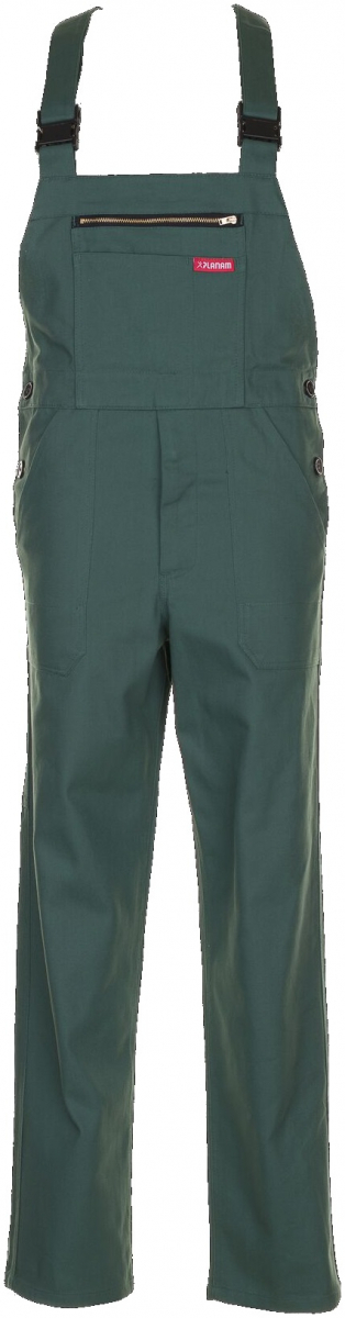 PLANAM-Workwear, Arbeits-Berufs-Latz-Hose, DIN 61512 BW 290 mittelgrün