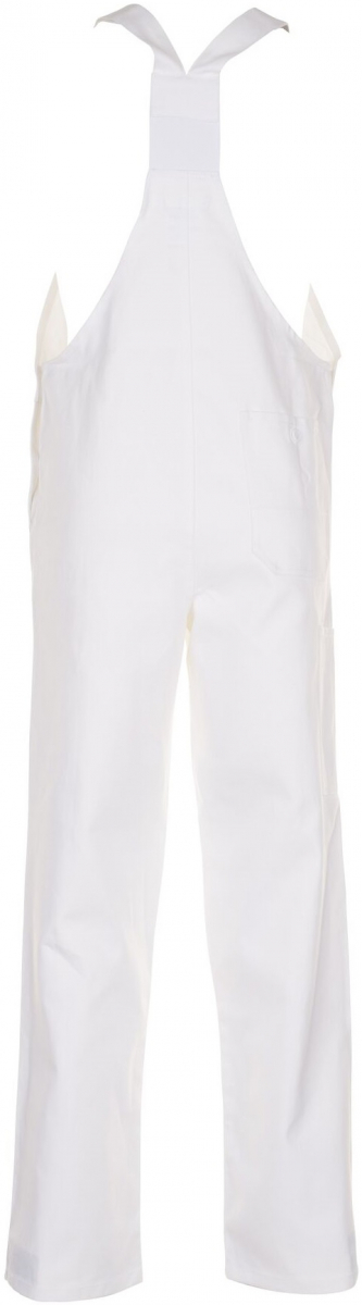 PLANAM-Workwear, Maler-Arbeits-Berufs-Latz-Hose, DIN 61512, BW 290, reinweiß