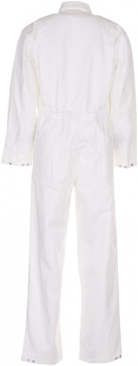 PLANAM-Workwear, Maler-Arbeits-Berufs-Overall, Rallye-Kombi, DIN 61506, BW 290, reinweiß