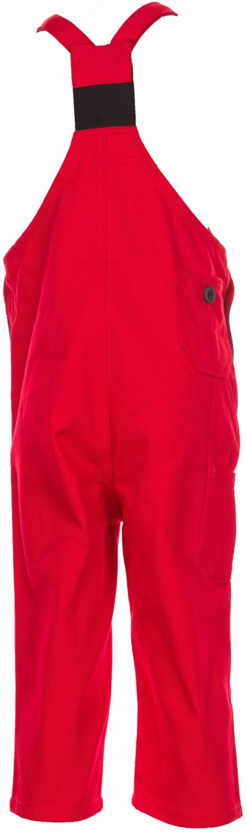 PLANAM-Workwear, Kinder Latzhose mittelrot/blau